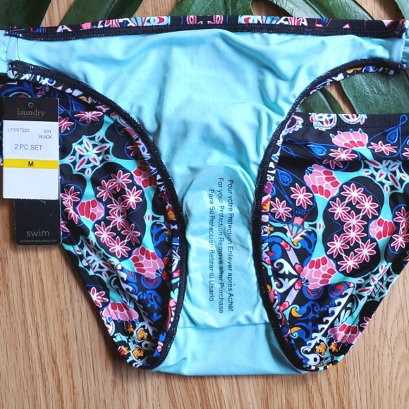 NWT Multi Color Bikini - Laundry by Shelli Segal - Picture 9 of 10